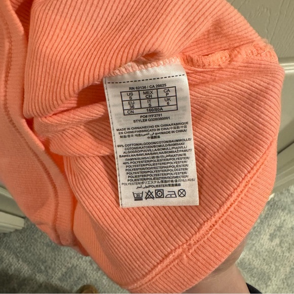 Guess Hot Coral Pink Tank Top - Picture 4 of 4